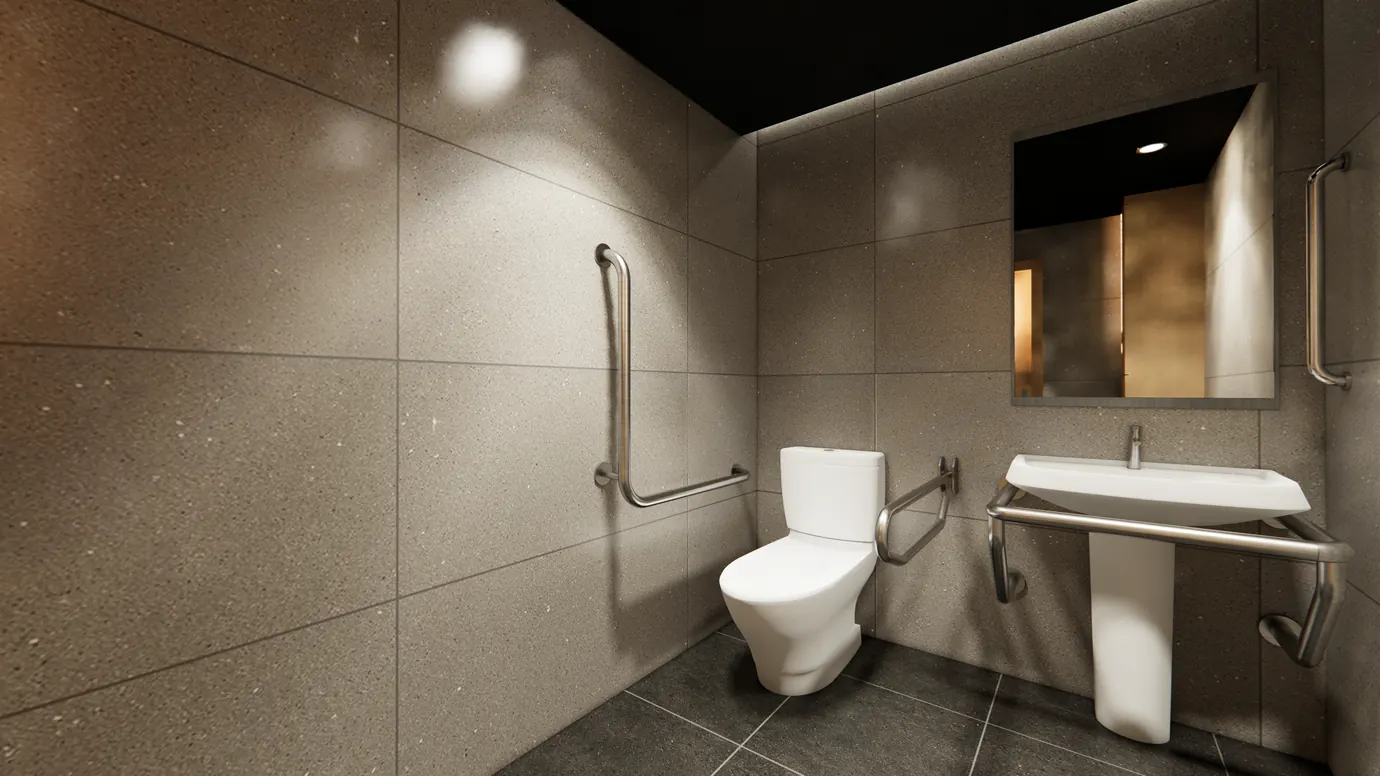 accessible washroom